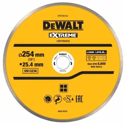 I lager Dewalt DT3734-XJ Diamantkapskiva